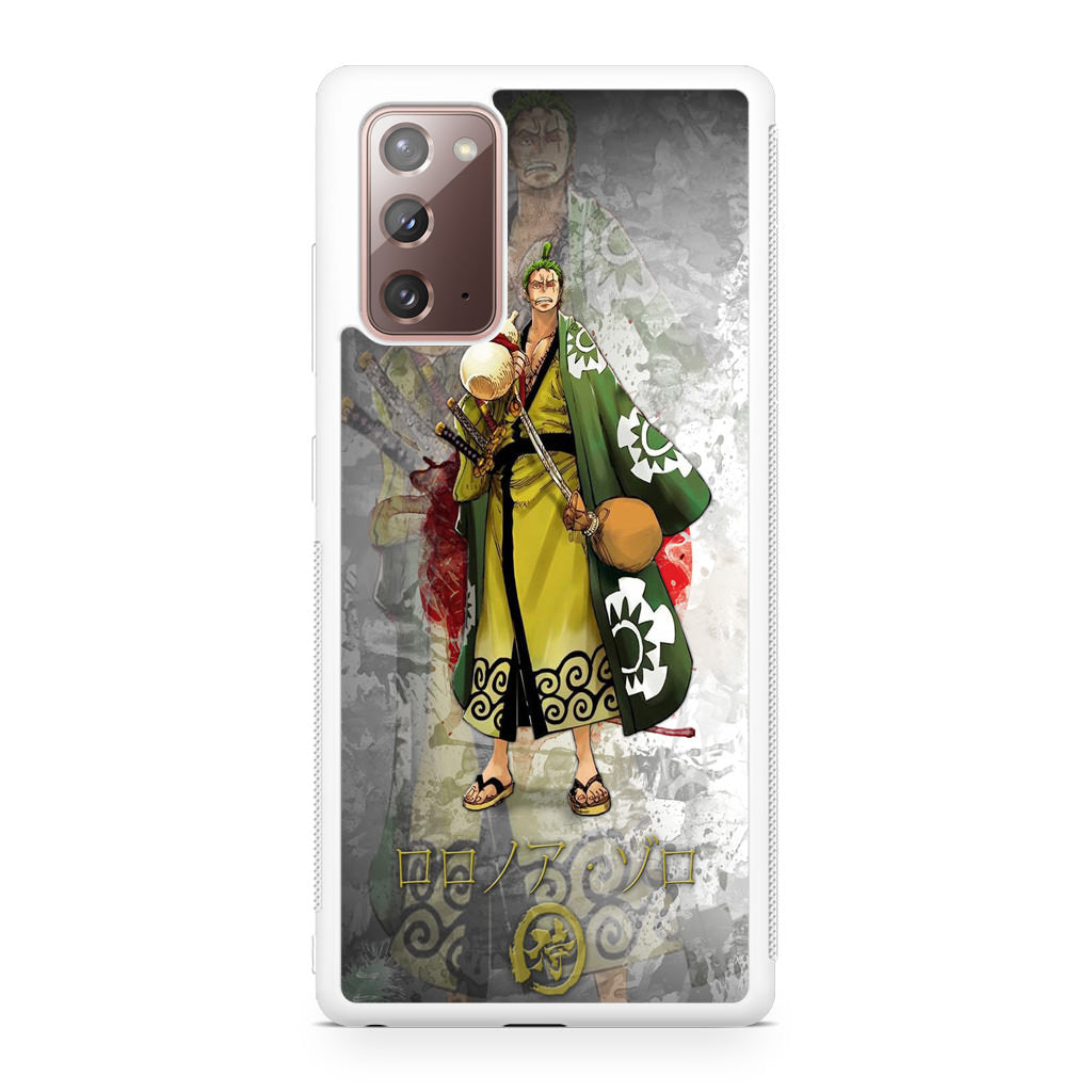 Roronoa Zoro Arc Wano Galaxy Note 20 Case