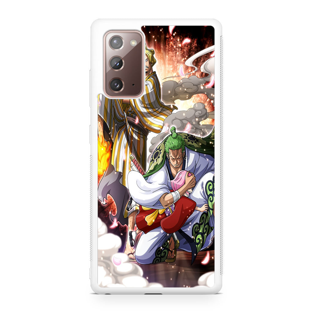 Sanji And Zoro Saving Otoko Galaxy Note 20 Case