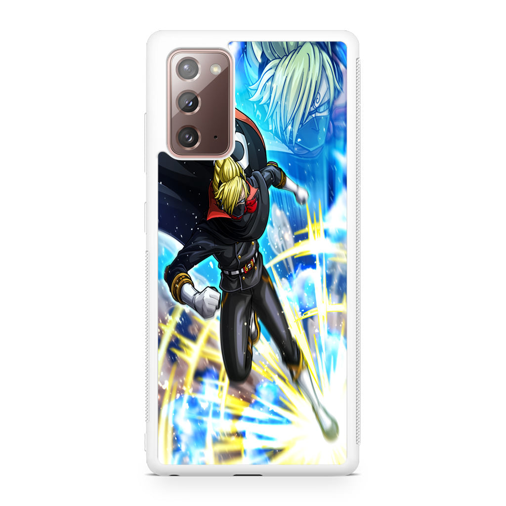 Sanji In Stealth Black Suit Galaxy Note 20 Case
