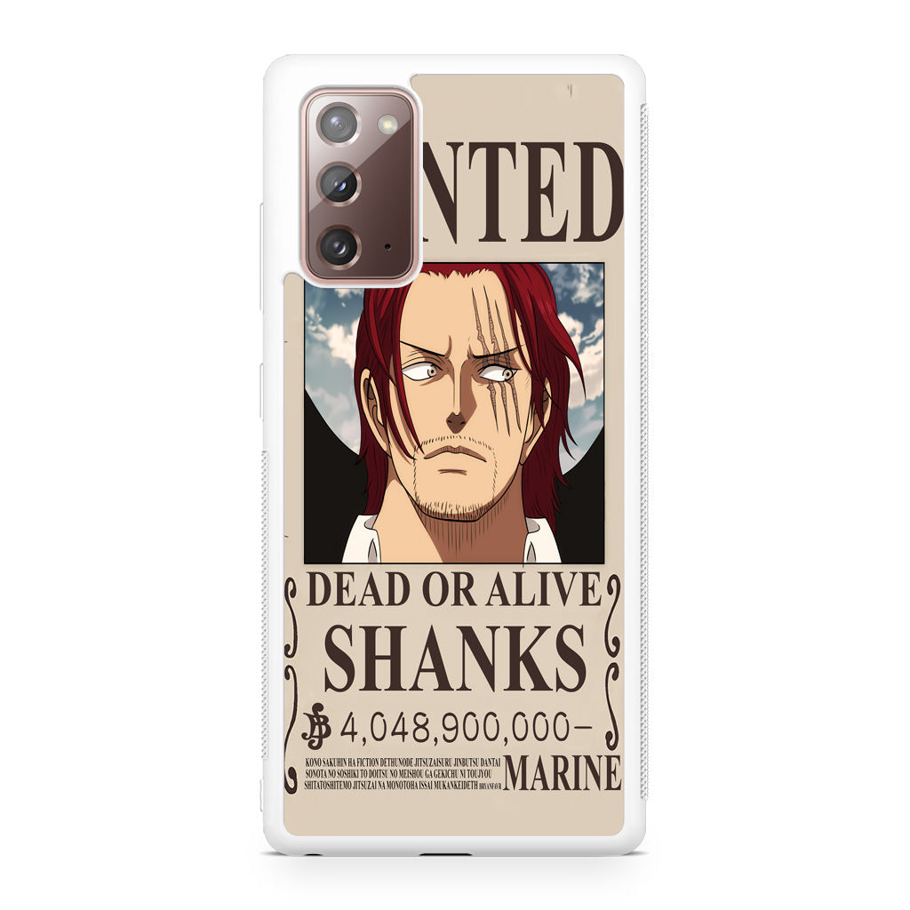 Shanks Bounty Galaxy Note 20 Case