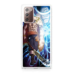 Shirohige With Gura Gura Power Galaxy Note 20 Case