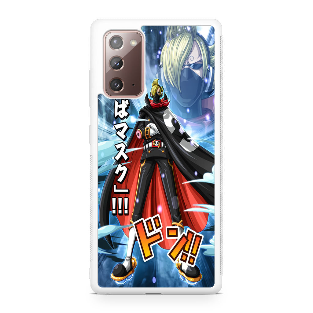 Stealth Black Sanji Galaxy Note 20 Case