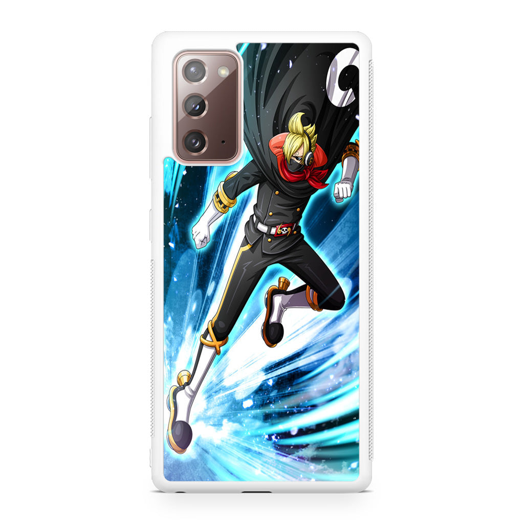 Stealth Black Vinsmoke Sanji Galaxy Note 20 Case