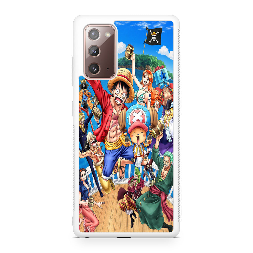 Straw Hat Pirates And Allies Galaxy Note 20 Case