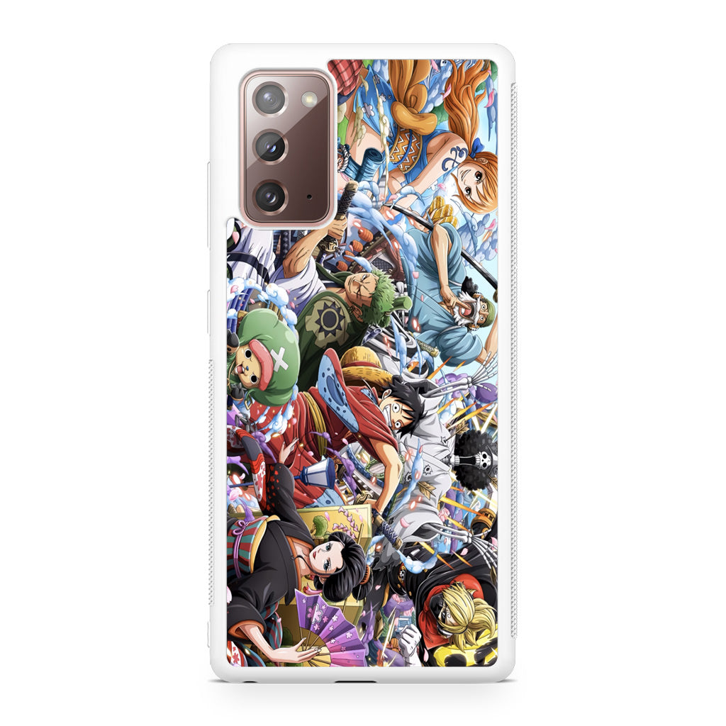 Straw Hat Pirates Arc Wano Galaxy Note 20 Case