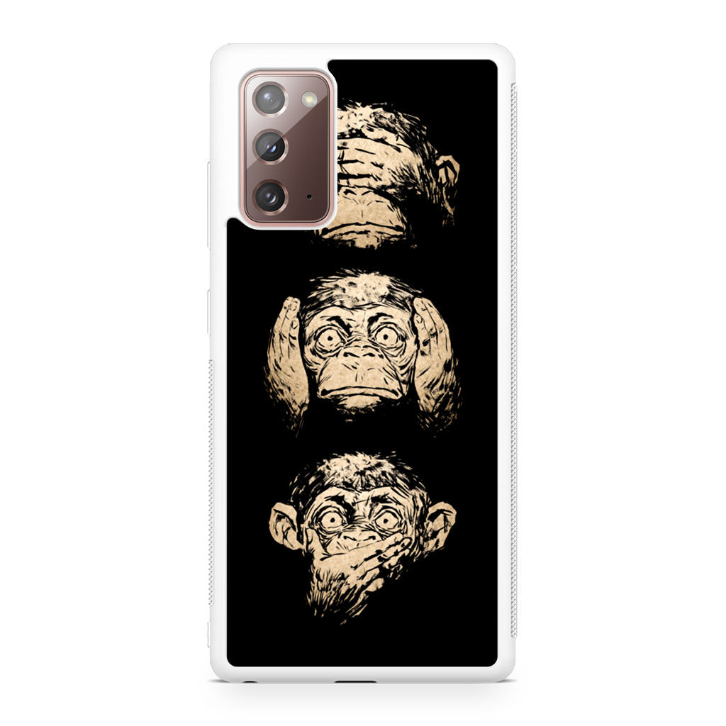 3 Wise Monkey Galaxy Note 20 Case
