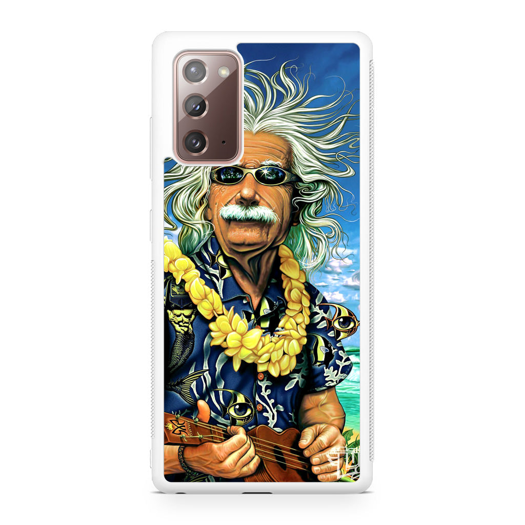 Albert Enstein On Vacation Galaxy Note 20 Case