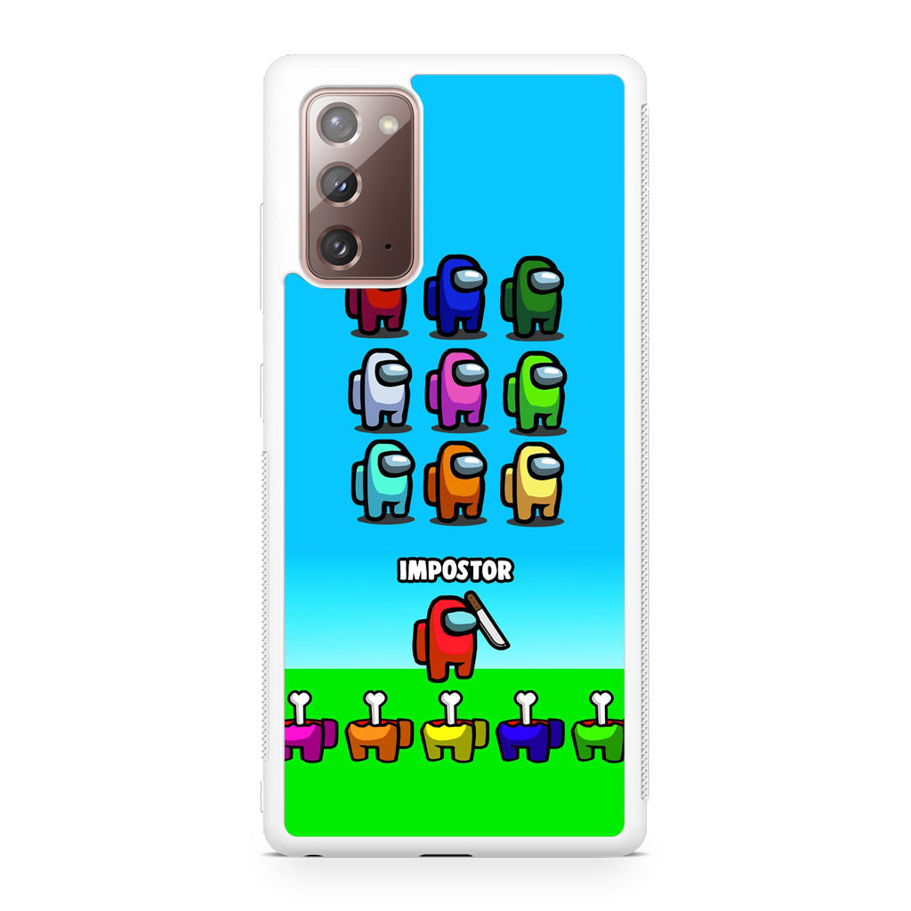 Among Us Galaxy Note 20 Case