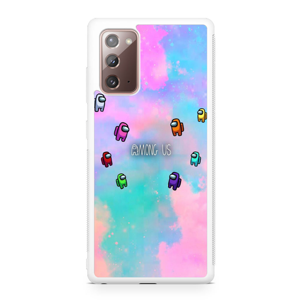 Among Us Colorful Galaxy Note 20 Case
