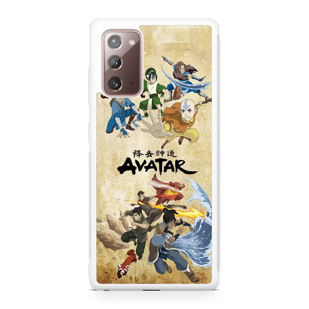 Avatar The Last Airbender & The Legend Of Korra Galaxy Note 20 Case