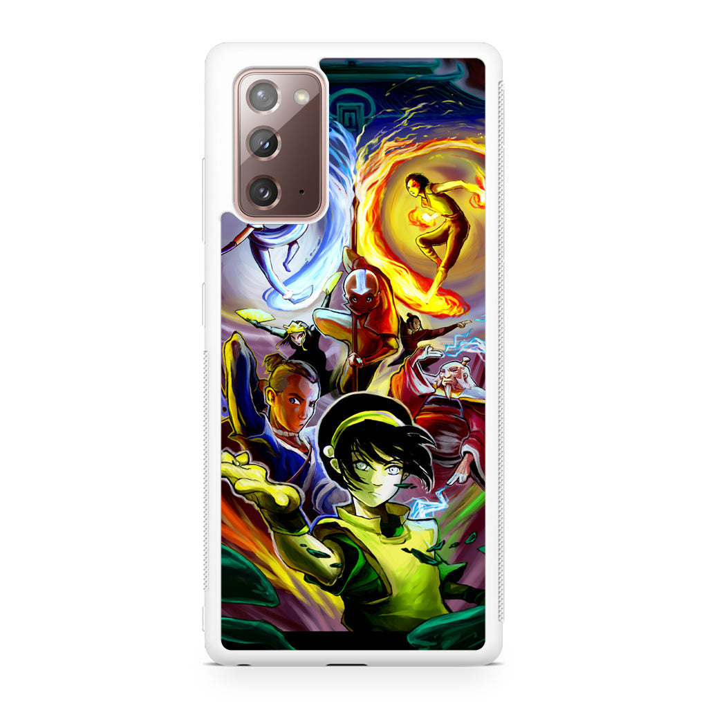 Avatar The Last Airbender Characters Galaxy Note 20 Case