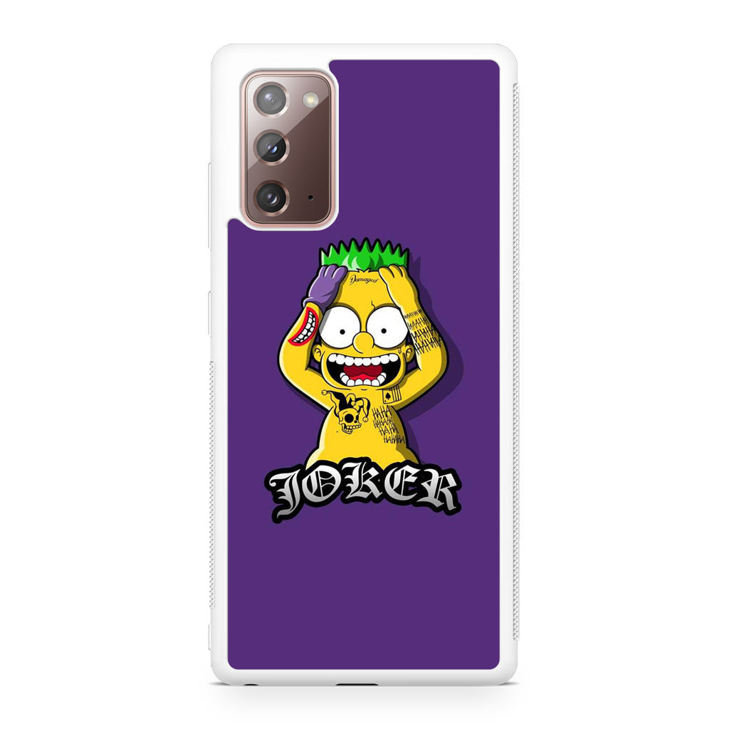 Bart Joker Galaxy Note 20 Case