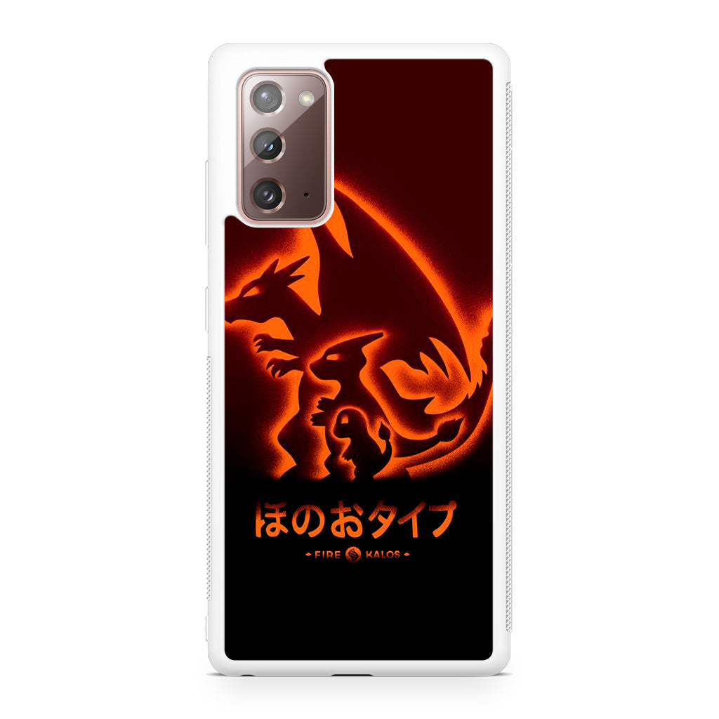 Charmander Charizard Galaxy Note 20 Case