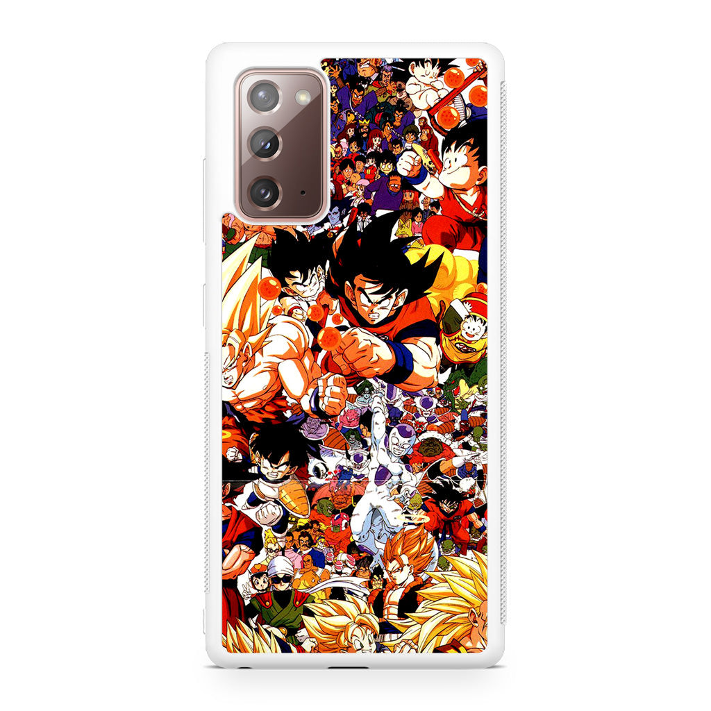 Dragon Ball All Characters Galaxy Note 20 Case