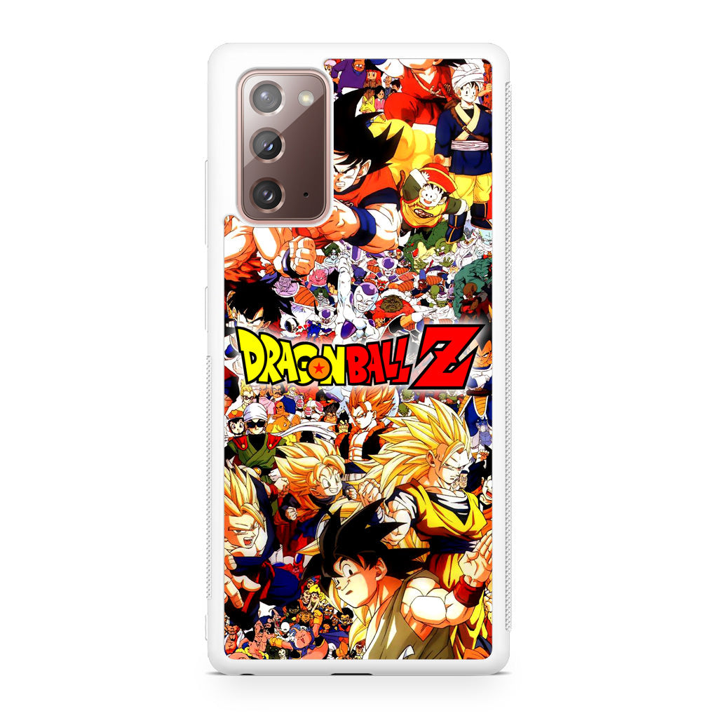 Dragon Ball Z All Characters Galaxy Note 20 Case