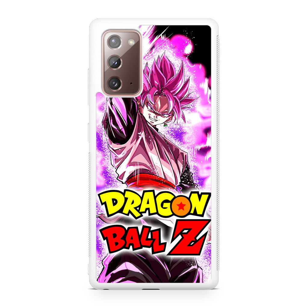 Dragon Ball Z Son Goku Black Rose Saiyan Galaxy Note 20 Case