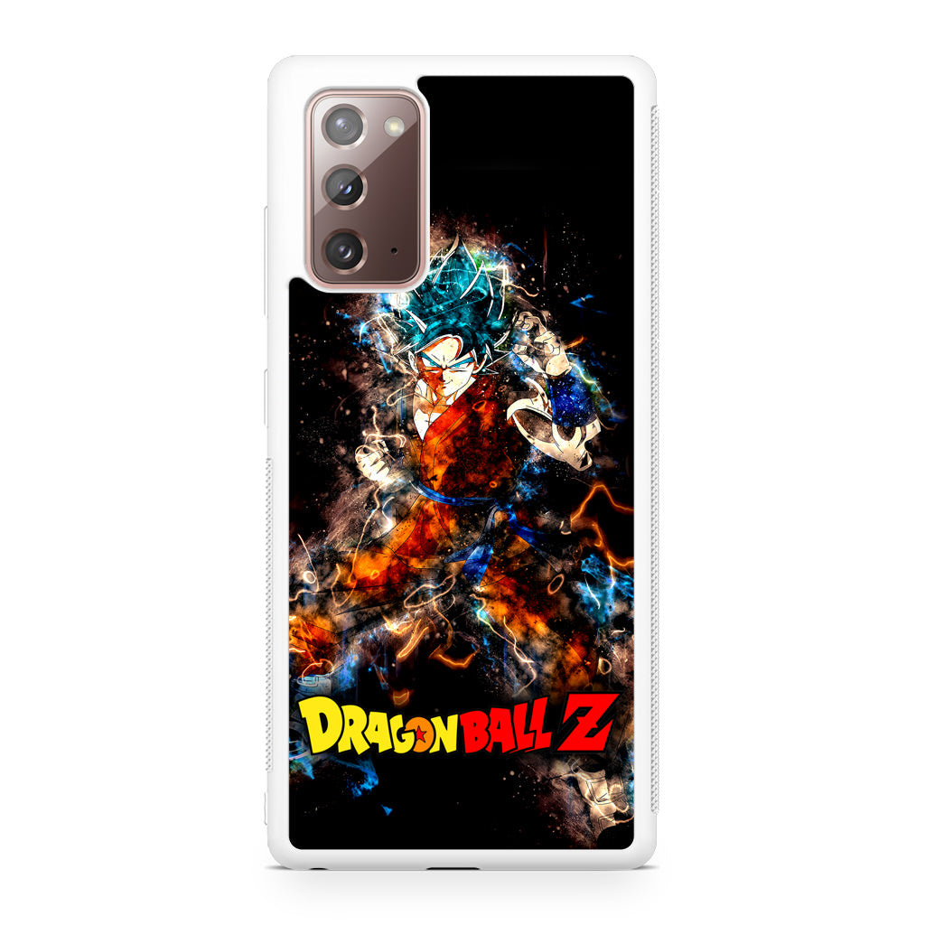 Dragonball Z Super Goku Galaxy Note 20 Case