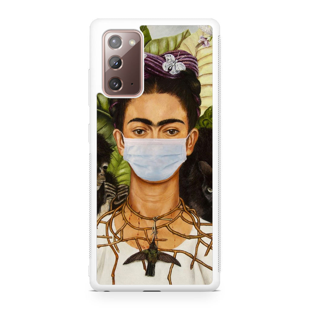 Frida Kahlo Wear Mask Galaxy Note 20 Case