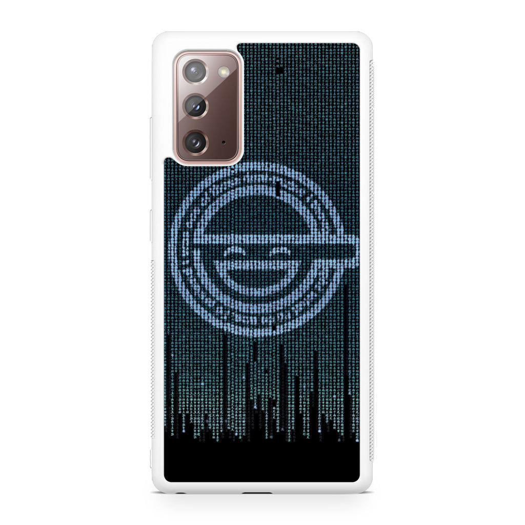 Ghost In The Shell Laughing Man Galaxy Note 20 Case