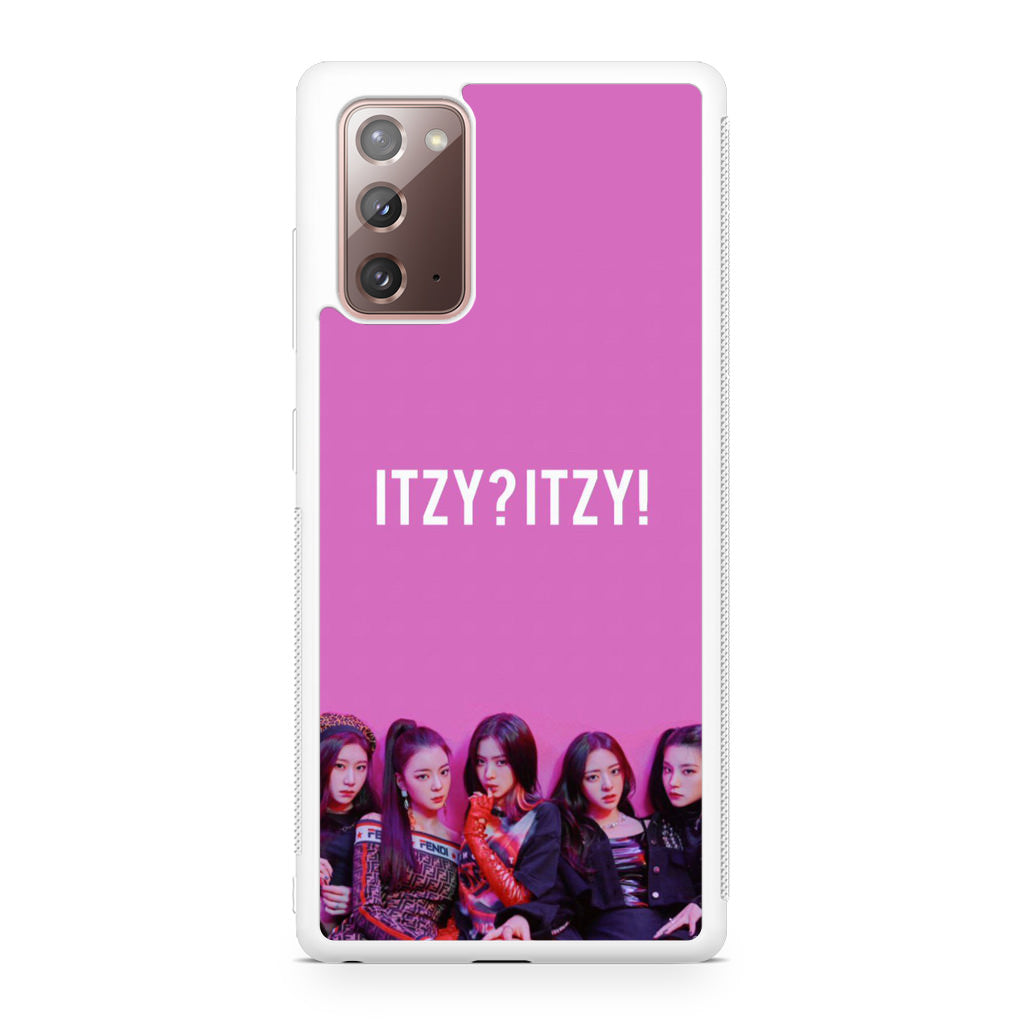 Itzy Poster Galaxy Note 20 Case