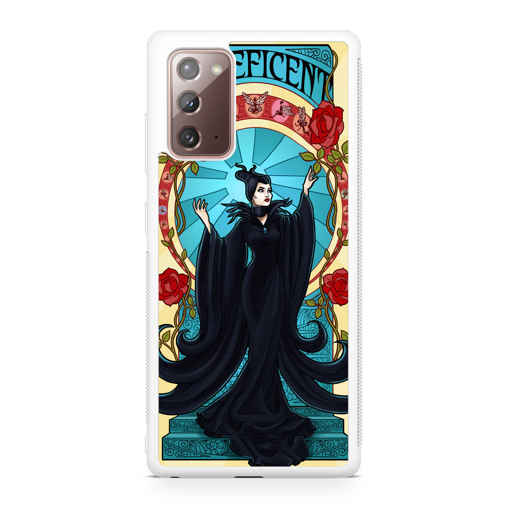 Maleficent With Flower Galaxy Note 20 Case
