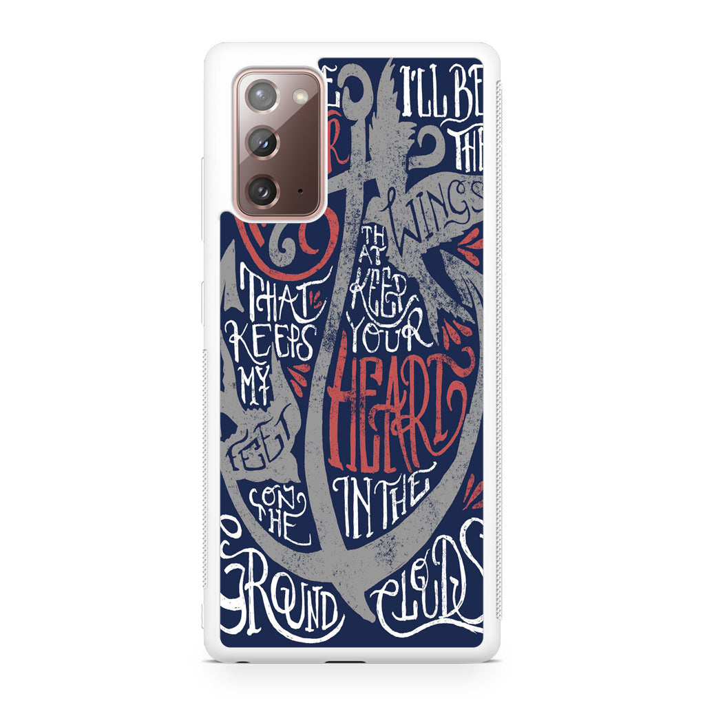 Mayday Parade You Be The Anchor Galaxy Note 20 Case