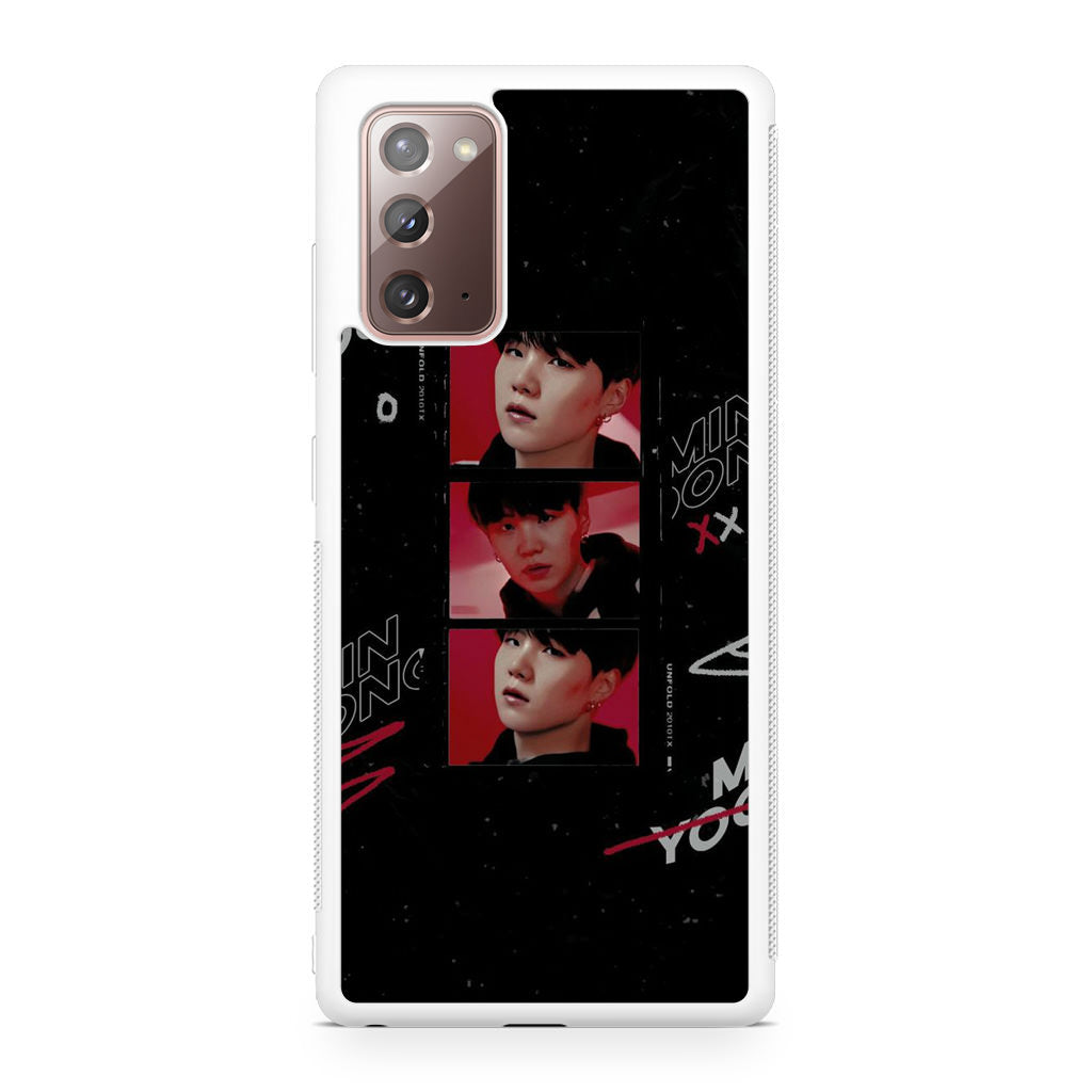 Min Yoongi Galaxy Note 20 Case