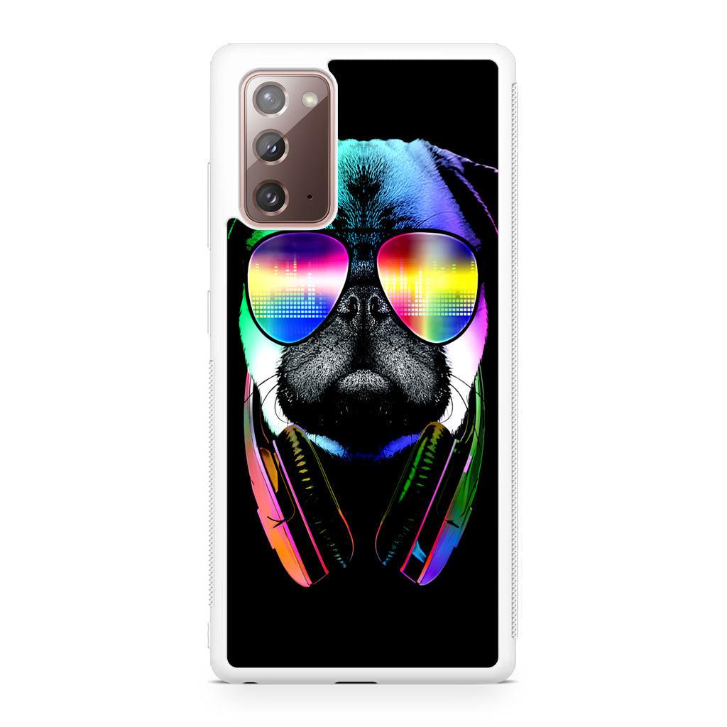 Music Lover Pug V Galaxy Note 20 Case