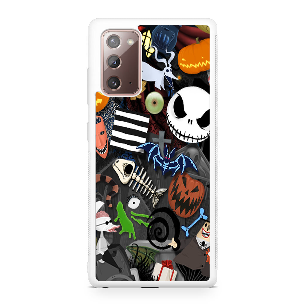 Nightmare Before Chrismast Collage Galaxy Note 20 Case
