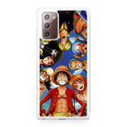 One Piece Luffy Crew Galaxy Note 20 Case