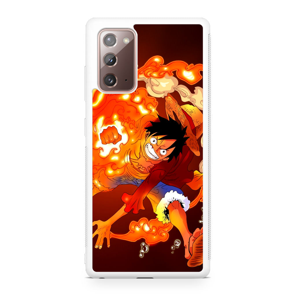 One Piece Luffy Red Hawk Galaxy Note 20 Case