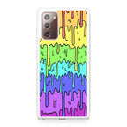 Pastel Kawaii Melting Rainbow Galaxy Note 20 Case