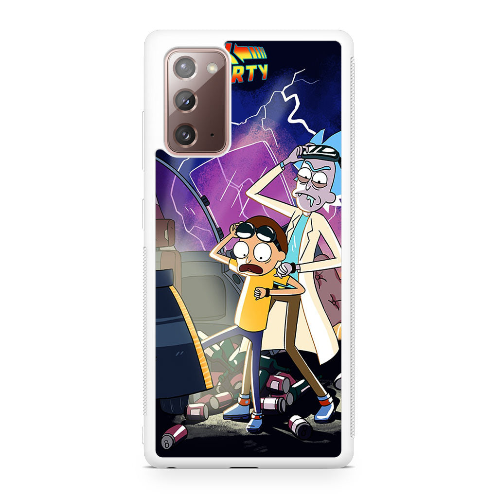 Rick And Morty Back To The Future Galaxy Note 20 Case