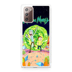 Rick And Morty Portal Gun Galaxy Note 20 Case