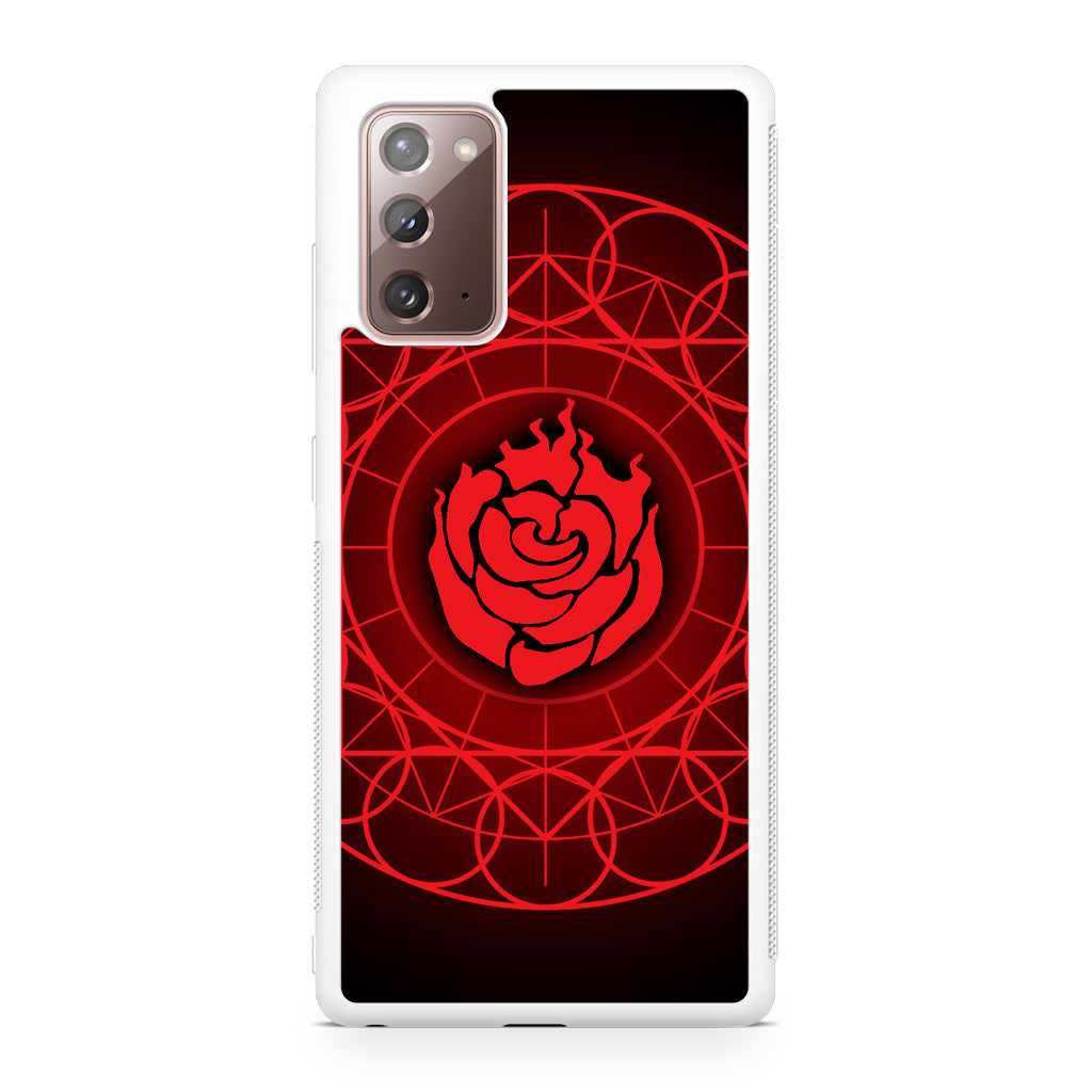Ruby Rose Symbol RWBY Galaxy Note 20 Case