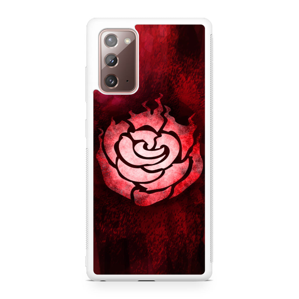 RWBY Ruby Rose Symbol Galaxy Note 20 Case