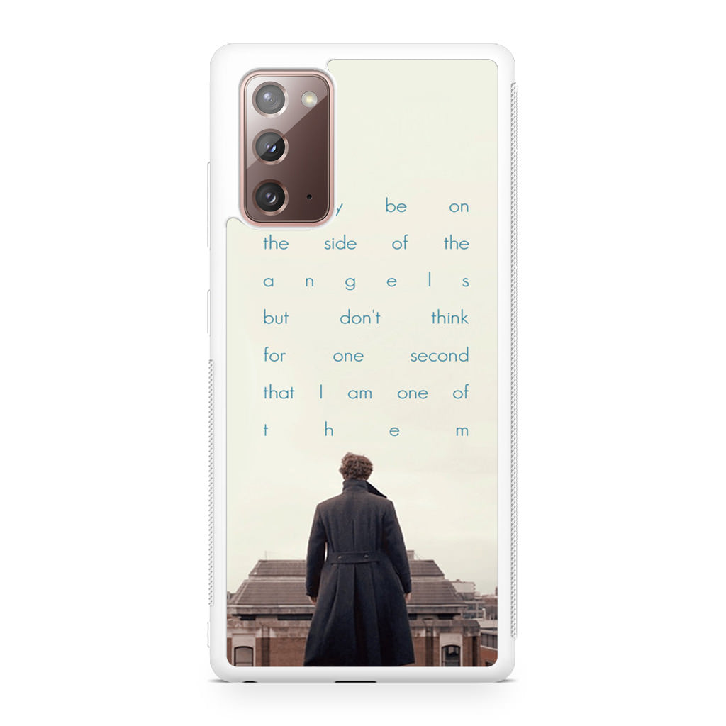 Sherlock Holmes Quote Galaxy Note 20 Case