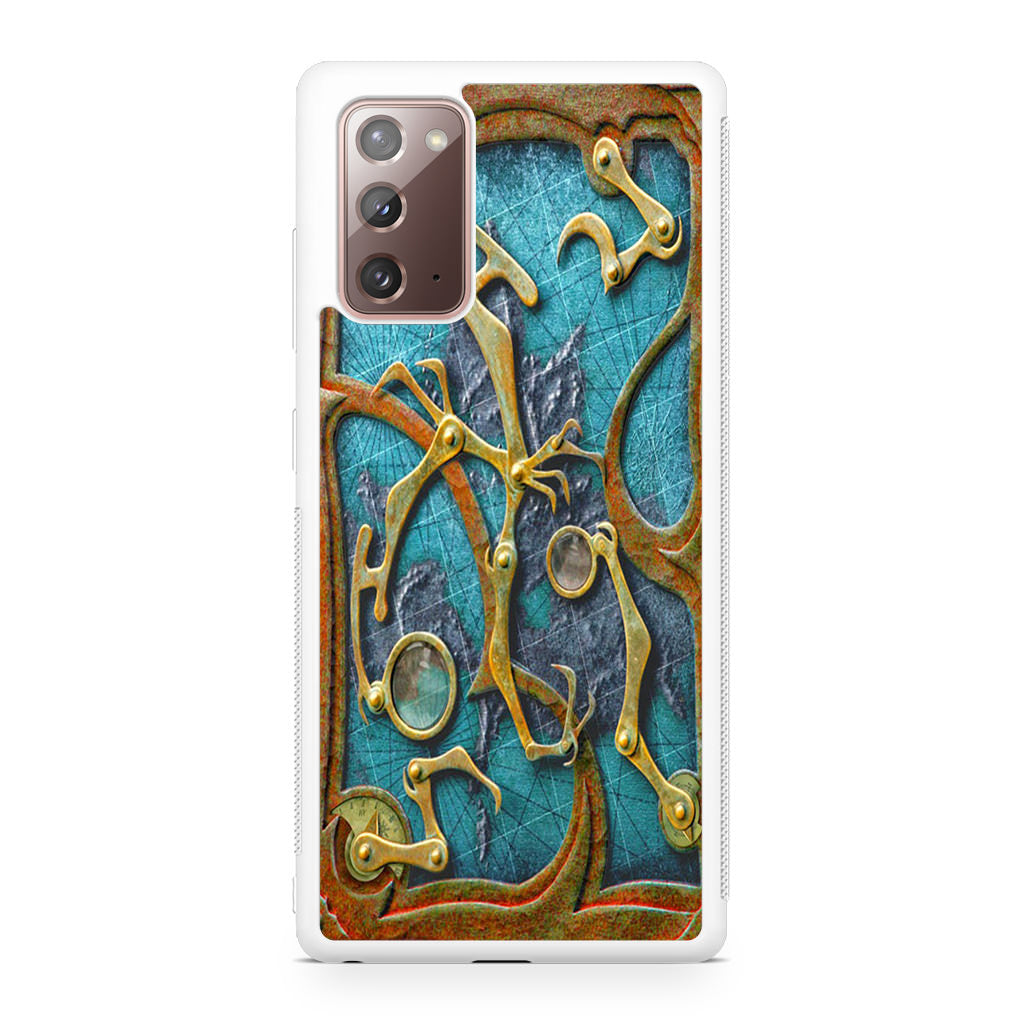 Steampunk Book Cover Galaxy Note 20 Case