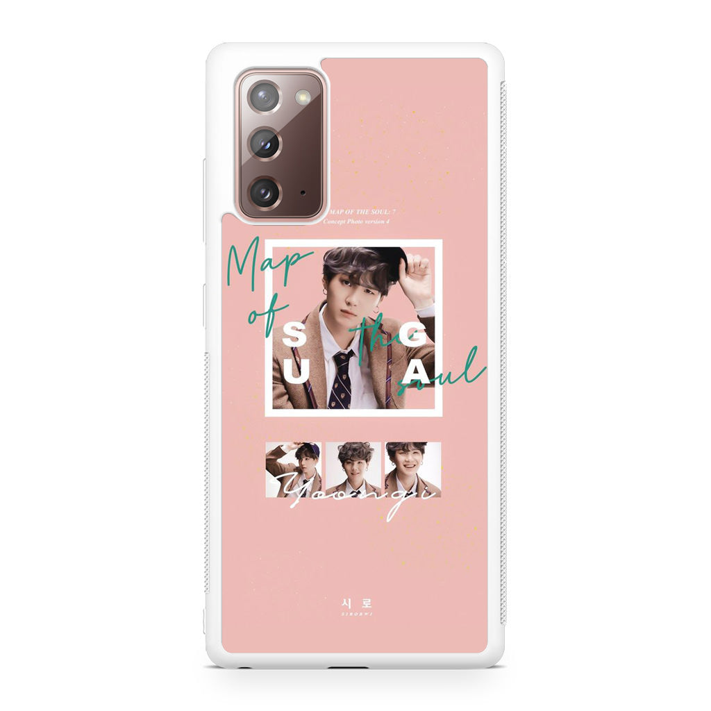 Suga Map Of The Soul BTS Galaxy Note 20 Case