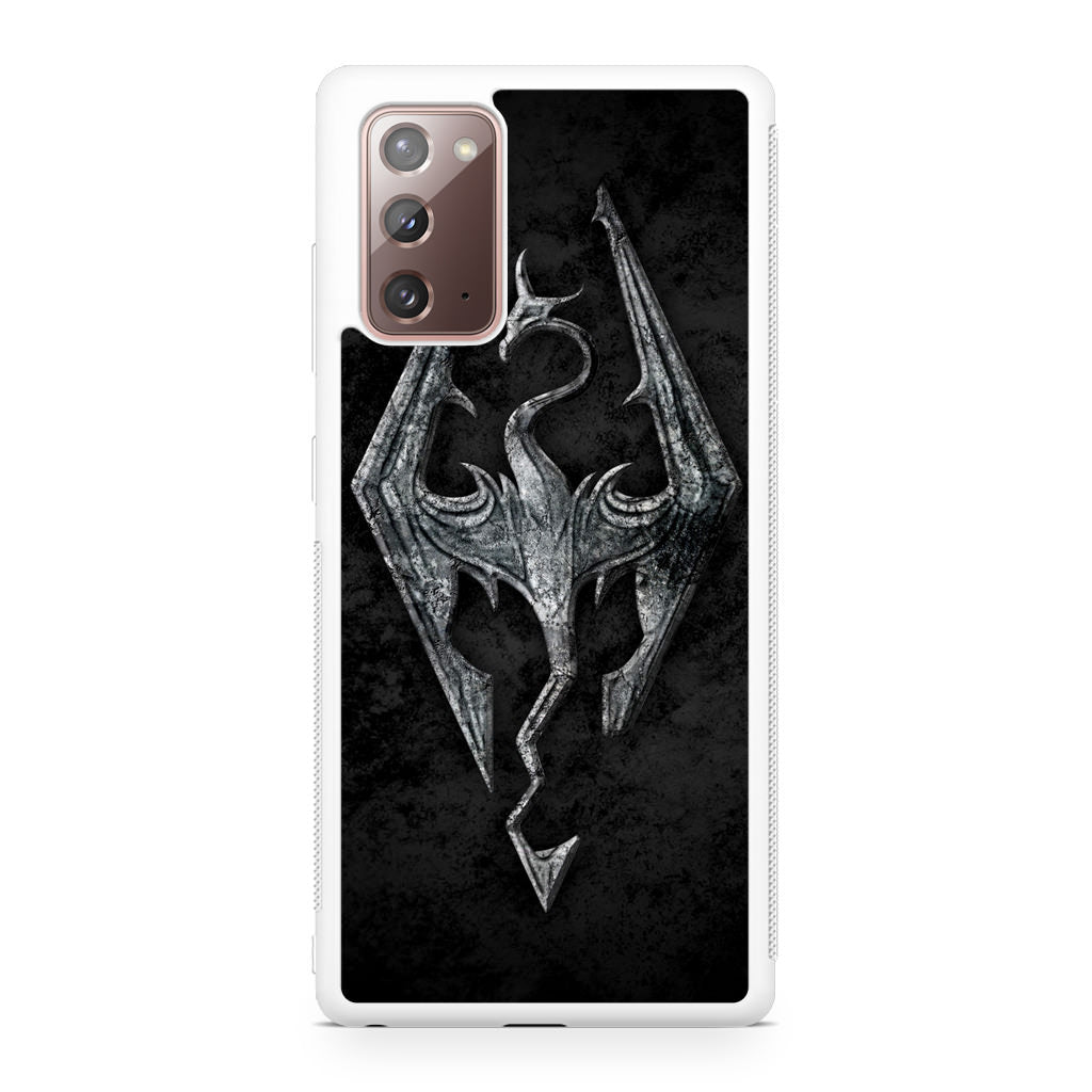 The Elder Scrolls V Skyrim Logo Galaxy Note 20 Case