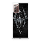 The Elder Scrolls V Skyrim Logo Galaxy Note 20 Case
