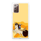 Tina Belcher And Unicorn Galaxy Note 20 Case
