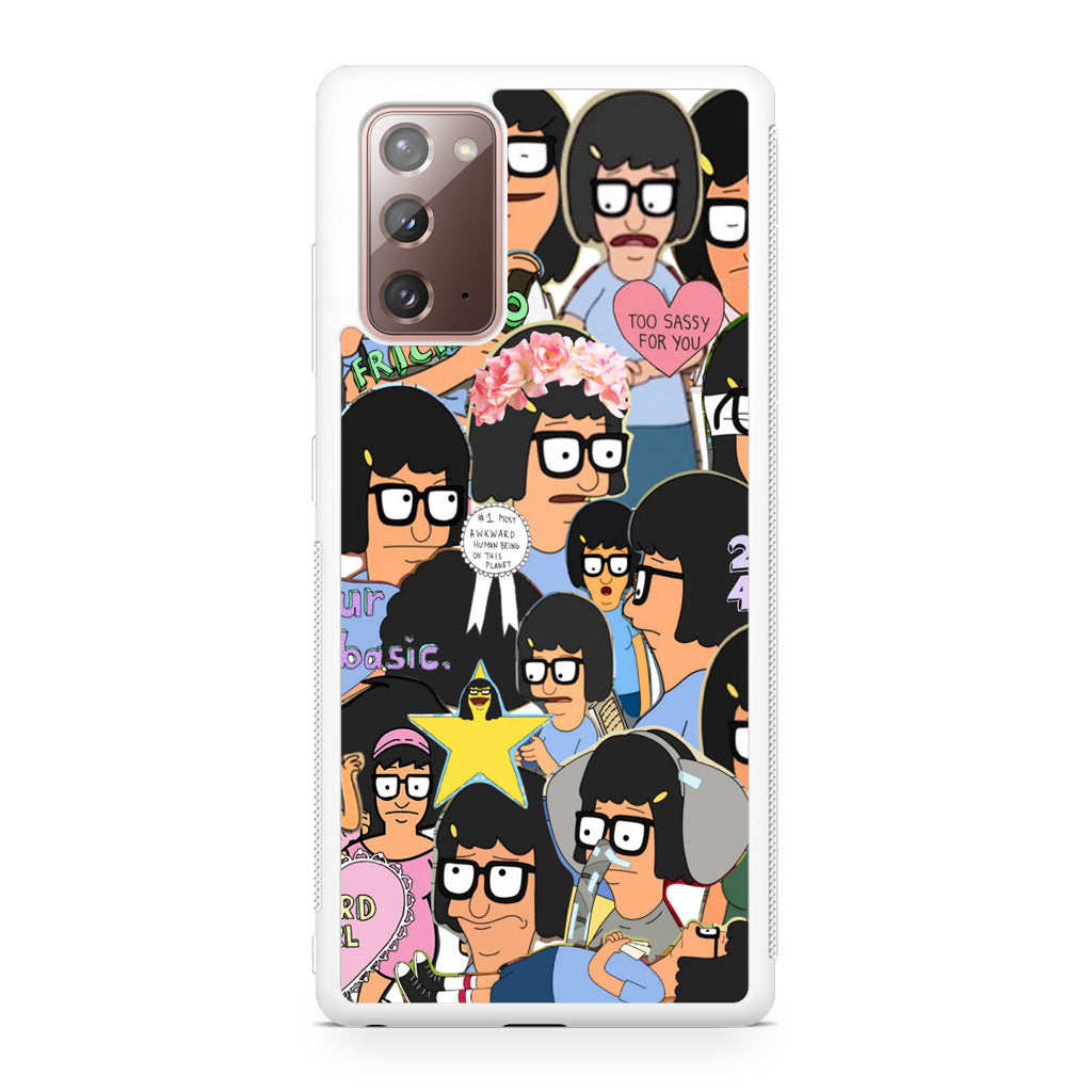 Tina Belcher Collage Galaxy Note 20 Case