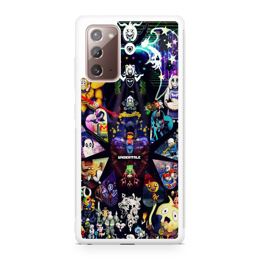 Undertale All Characters Galaxy Note 20 Case