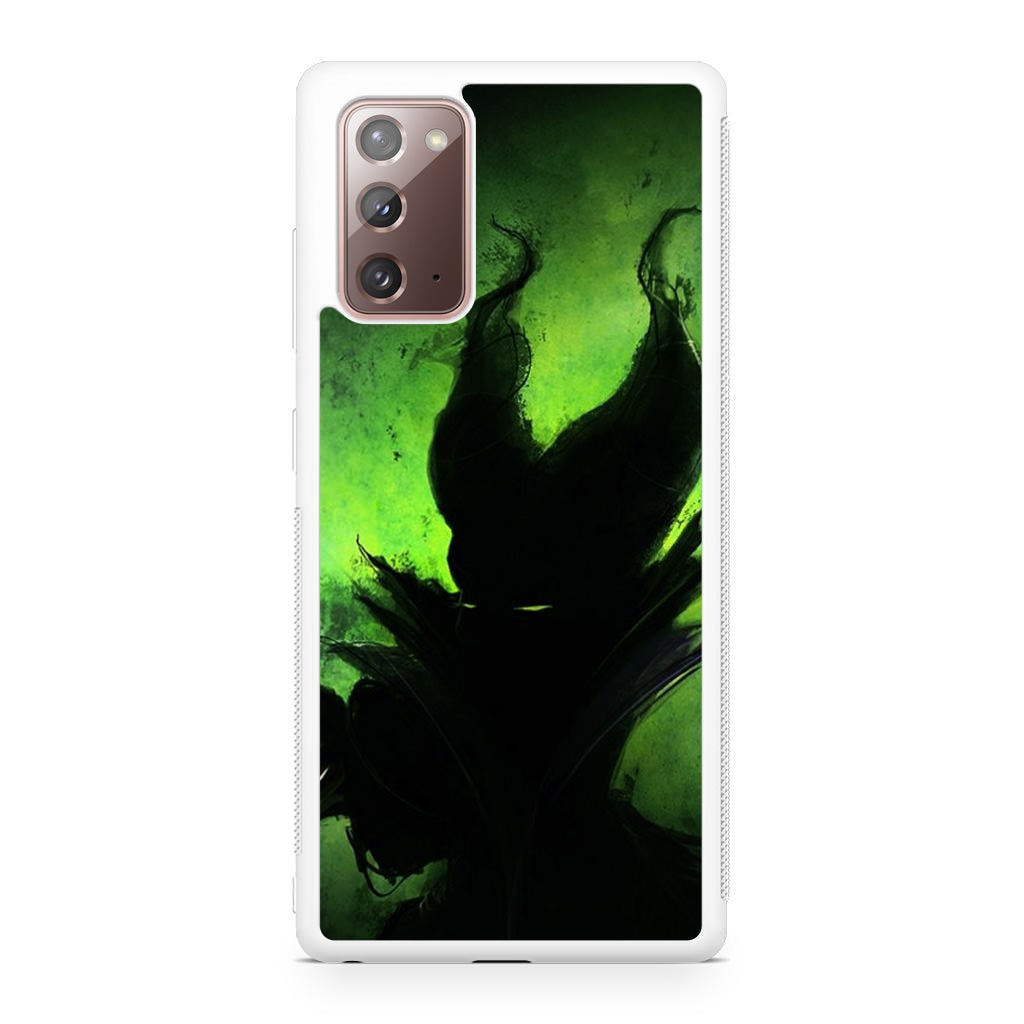 Villains Maleficent Silhouette Galaxy Note 20 Case