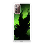 Villains Maleficent Silhouette Galaxy Note 20 Case