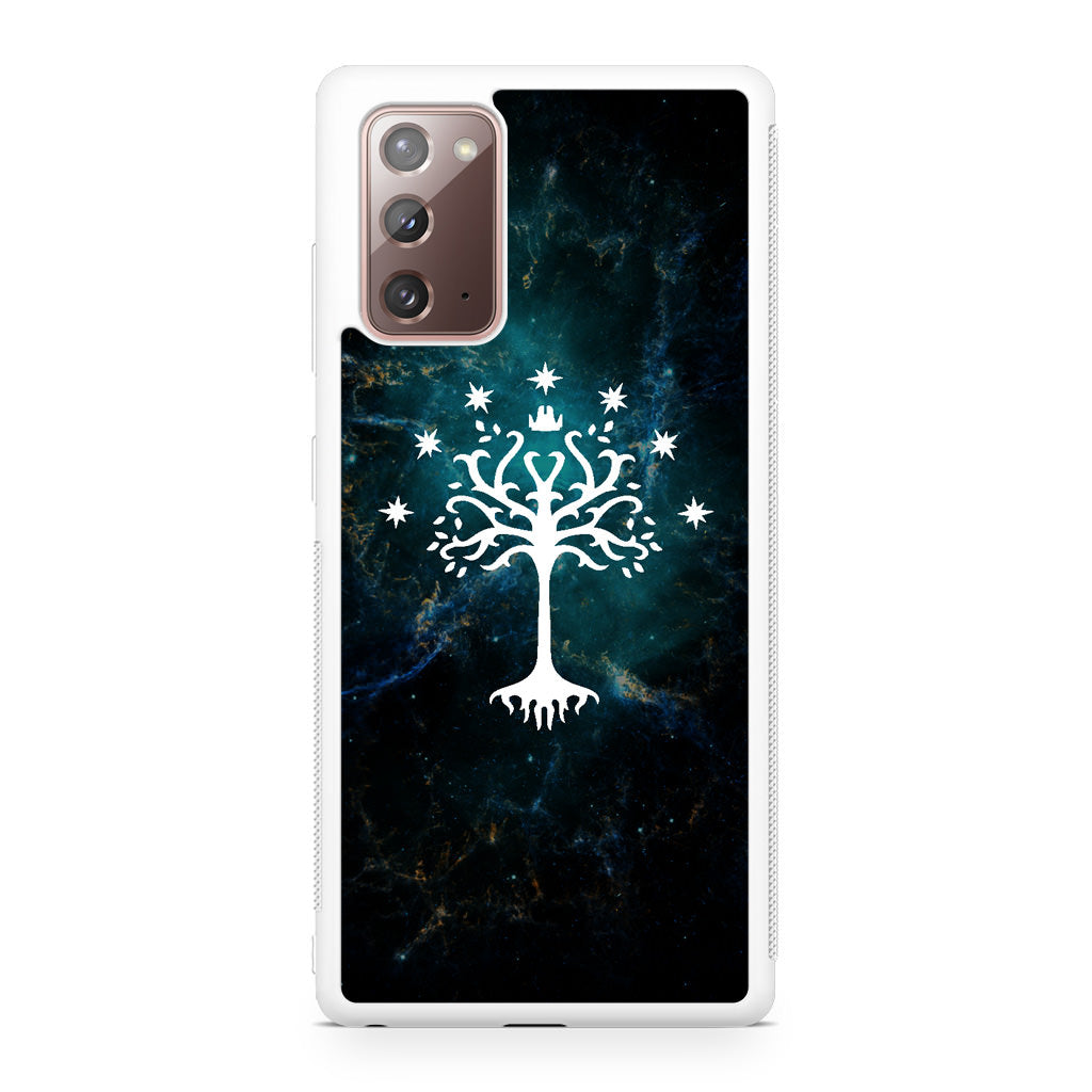 White Tree Of Gondor In Space Nebula Galaxy Note 20 Case