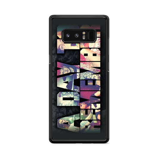 A Day To Remember Galaxy Note 8 Case