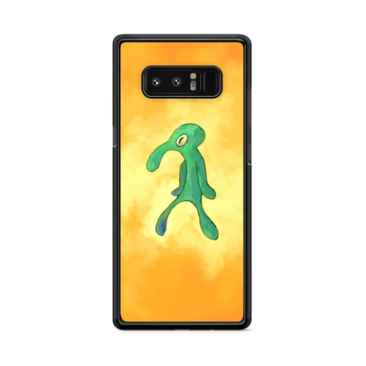 Bold and Brash Squidward Painting Galaxy Note 8 Case