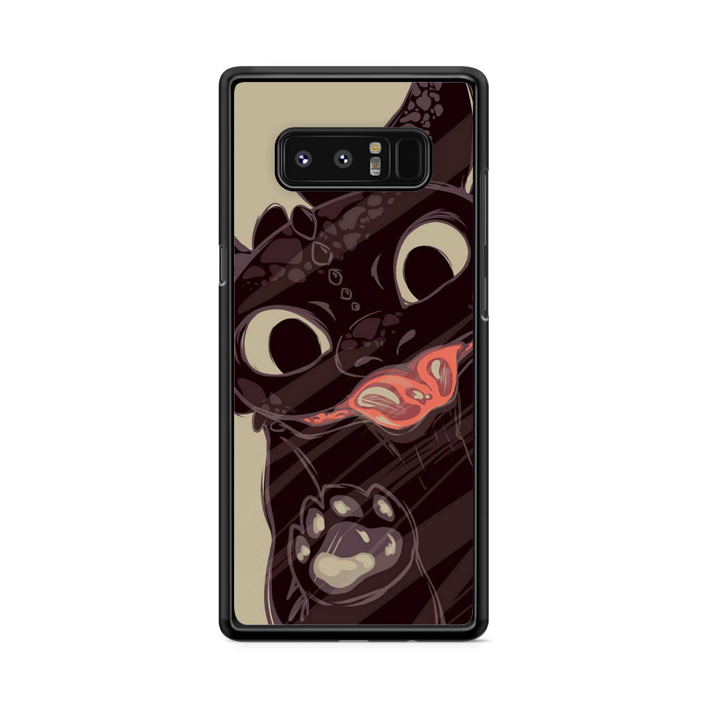 Toothless Dragon Art Galaxy Note 8 Case